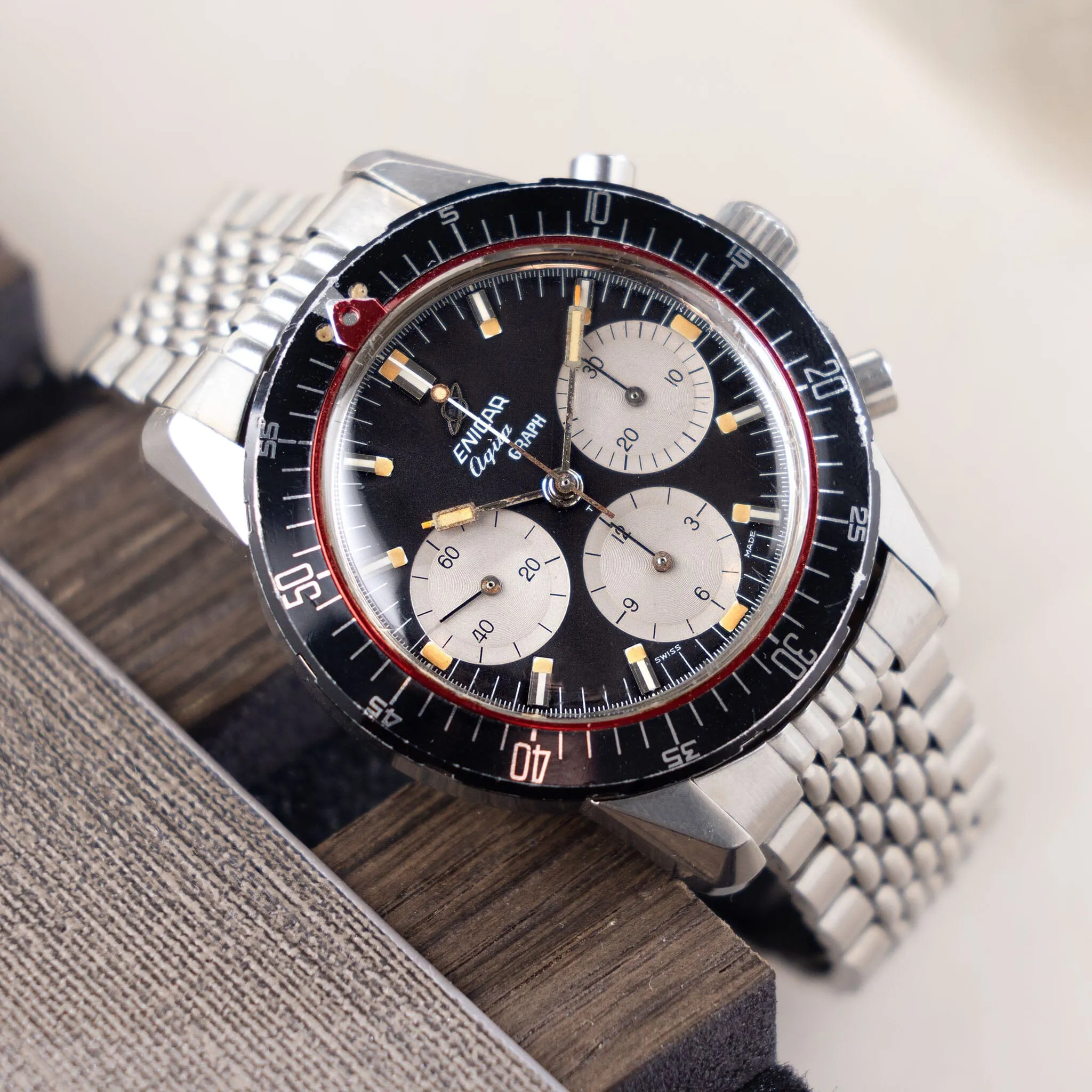 Enicar Aqua Graph Mk2 Chronograph Ref 072-02-02