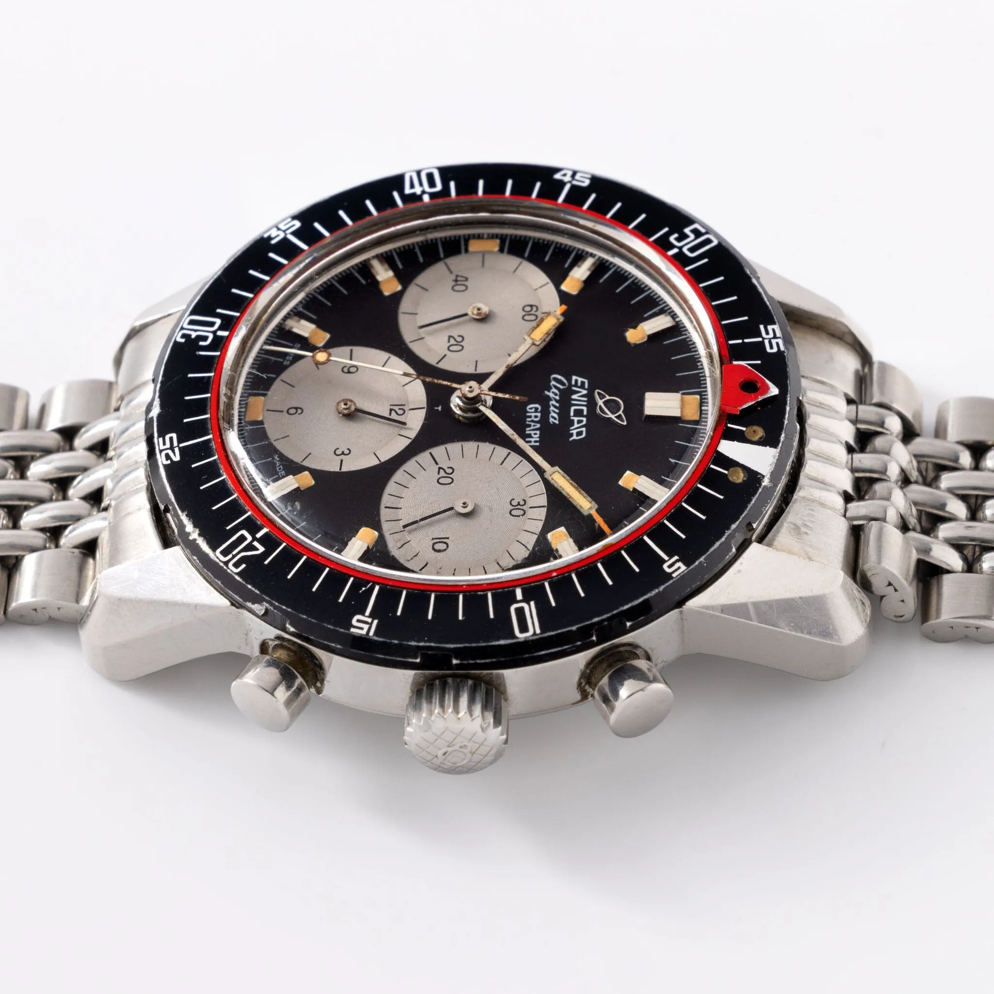 Enicar Aqua Graph Mk2 Chronograph Ref 072-02-02