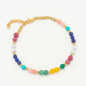 Estella Bartlett Multi Colour Gemstone Bracelet