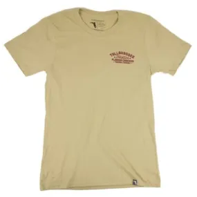 Florida Cracker Trading Co. Men's Tan FSU Helmet Short Sleeve T-Shirt