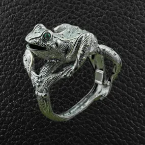 Frog Bangle Bracelet