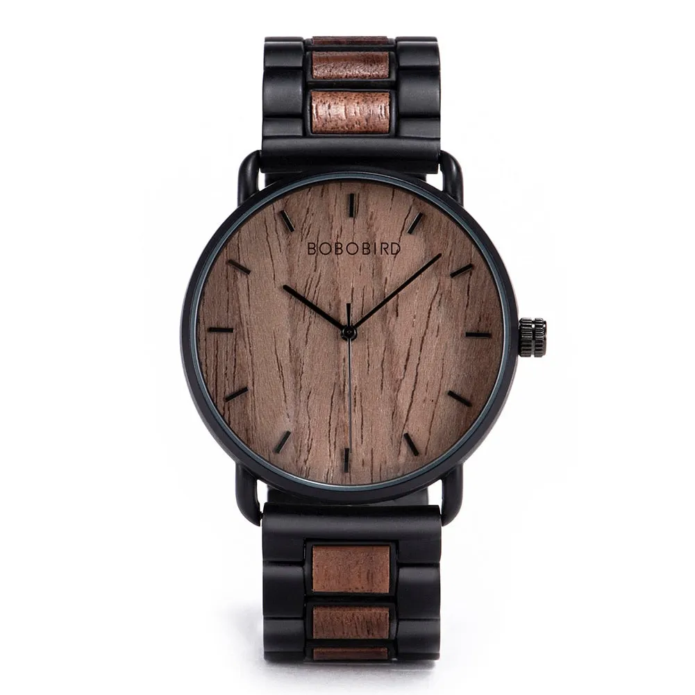 Funki Buys | Watches | Men's Wood Quartz Wristwatch | Gift