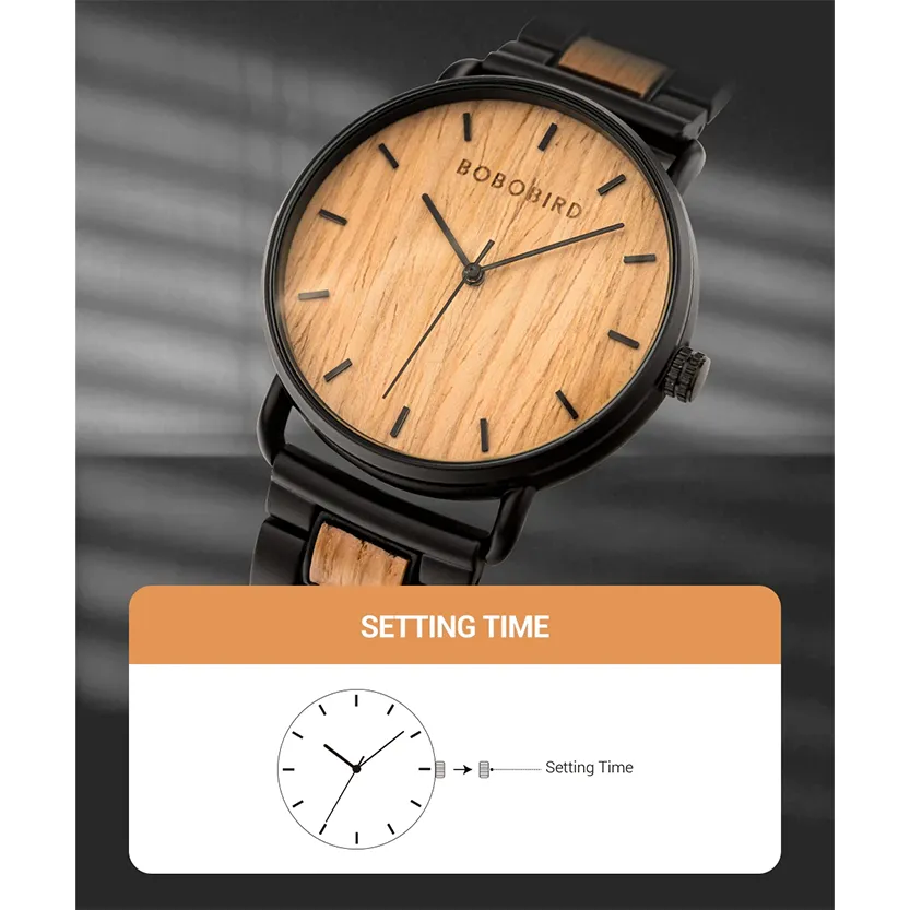 Funki Buys | Watches | Men's Wood Quartz Wristwatch | Gift