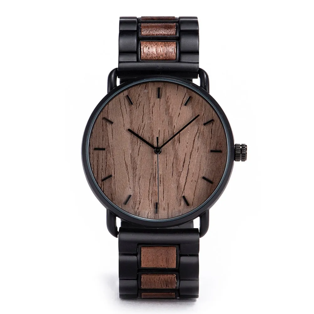 Funki Buys | Watches | Men's Wood Quartz Wristwatch | Gift