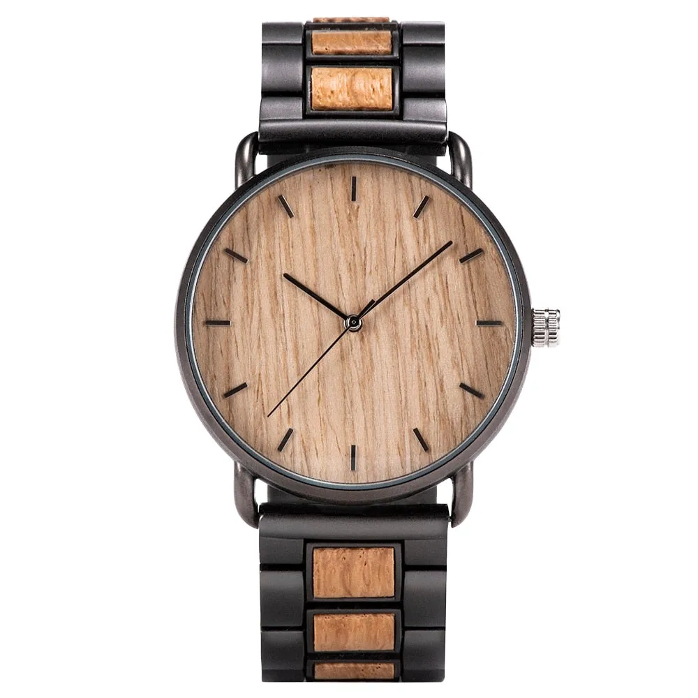 Funki Buys | Watches | Men's Wood Quartz Wristwatch | Gift