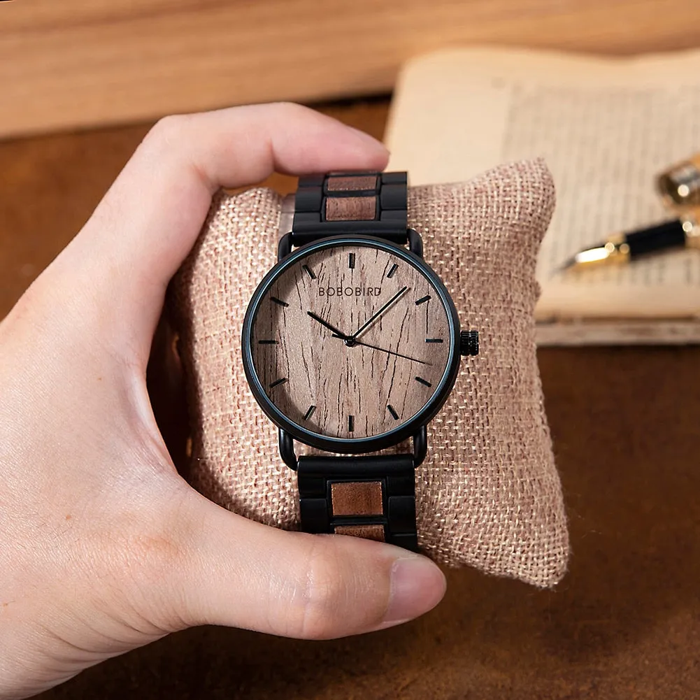 Funki Buys | Watches | Men's Wood Quartz Wristwatch | Gift