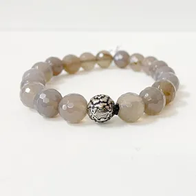 Gemstone Stretch Bracelet, Agate Gemstone Stretch Bracelet