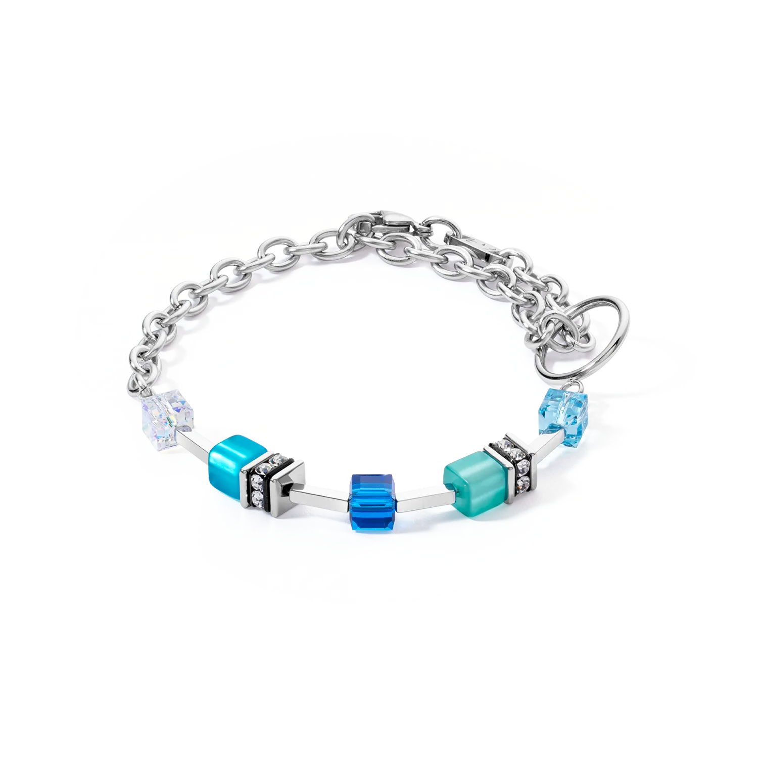 GeoCUBE® Iconic Layer Chain bracelet Ocean Vibes