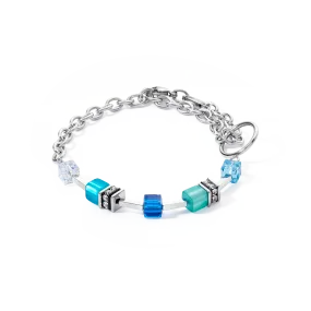 GeoCUBE® Iconic Layer Chain bracelet Ocean Vibes