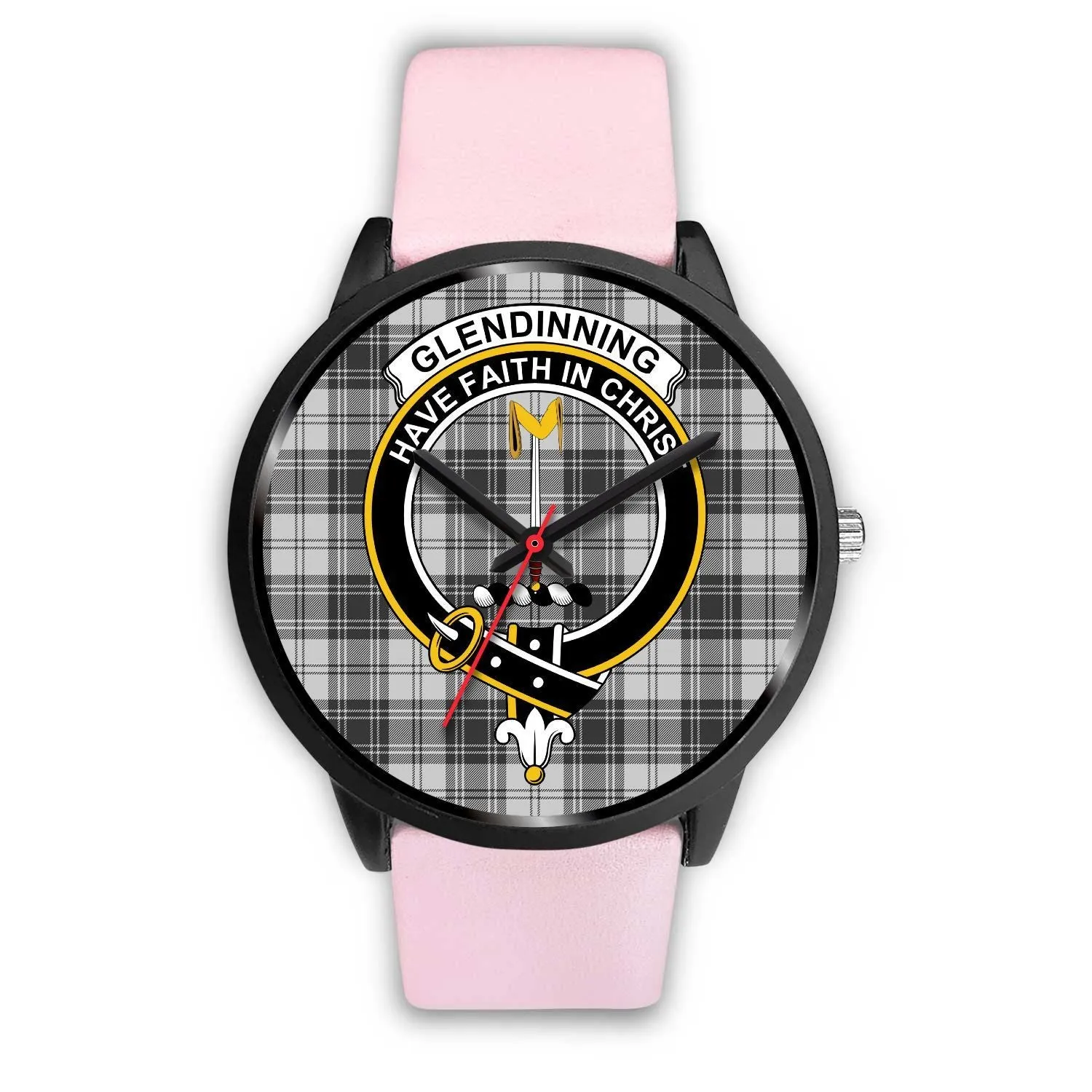 Glendinning Clan Badge Tartan Black Watch