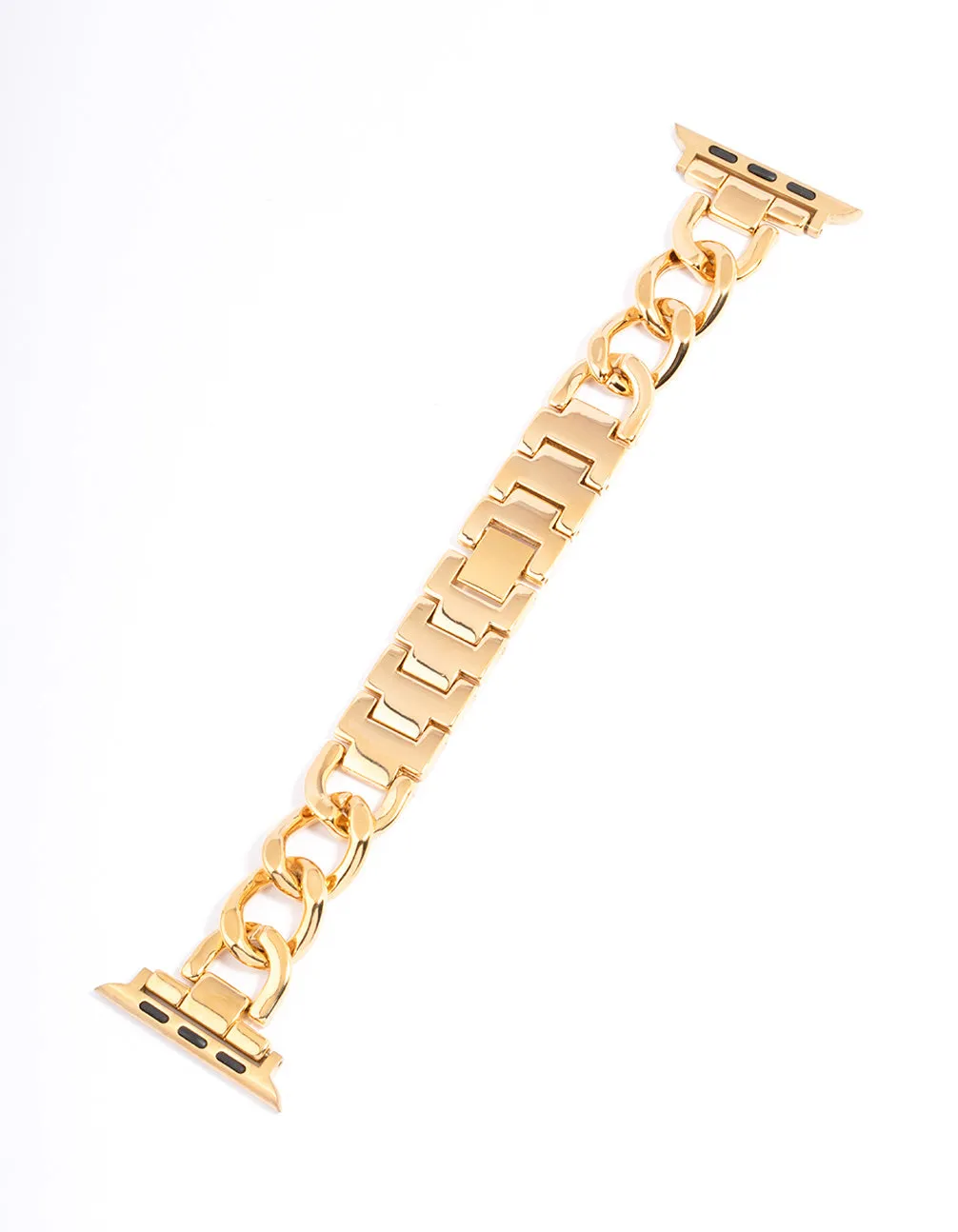 Gold Metal Chain Watch Band 42/44/45mm