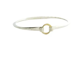 Gold “Ring” Bangle Bracelet