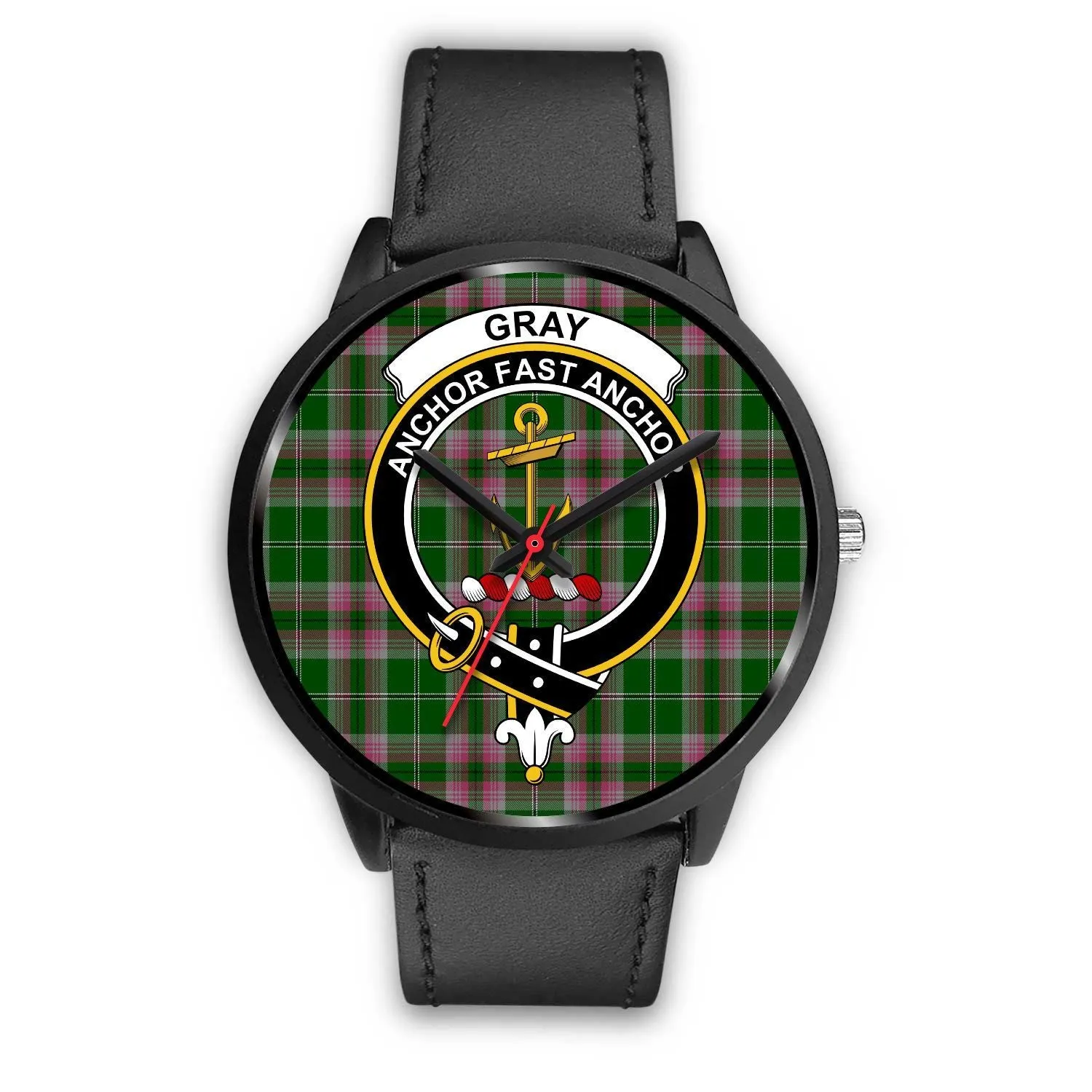 Gray Hunting Clan Badge Tartan Black Watch