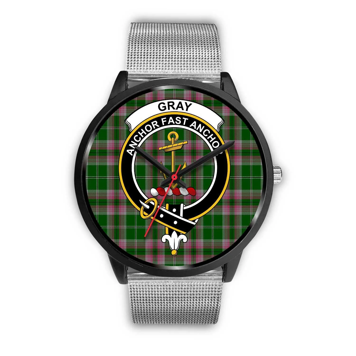 Gray Hunting Clan Badge Tartan Black Watch