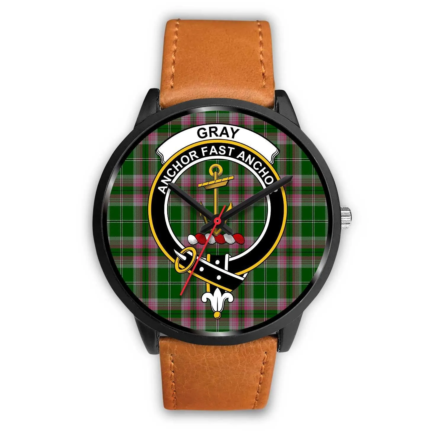 Gray Hunting Clan Badge Tartan Black Watch