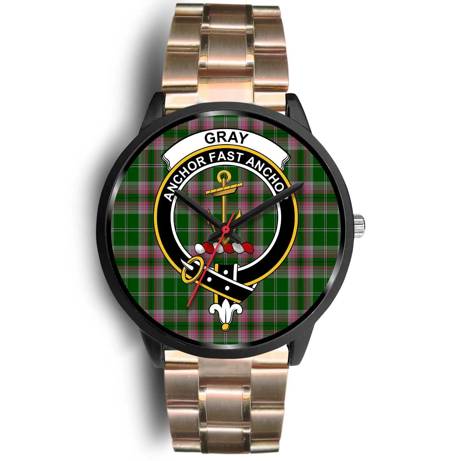 Gray Hunting Clan Badge Tartan Black Watch