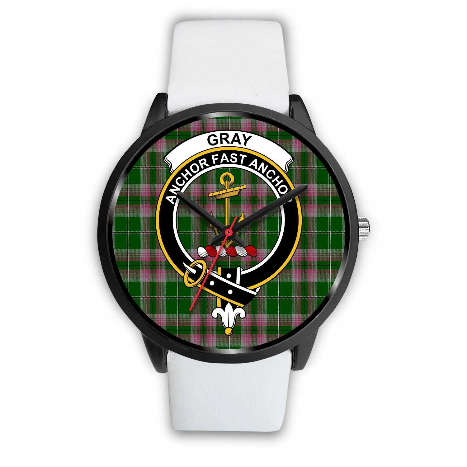 Gray Hunting Clan Badge Tartan Black Watch