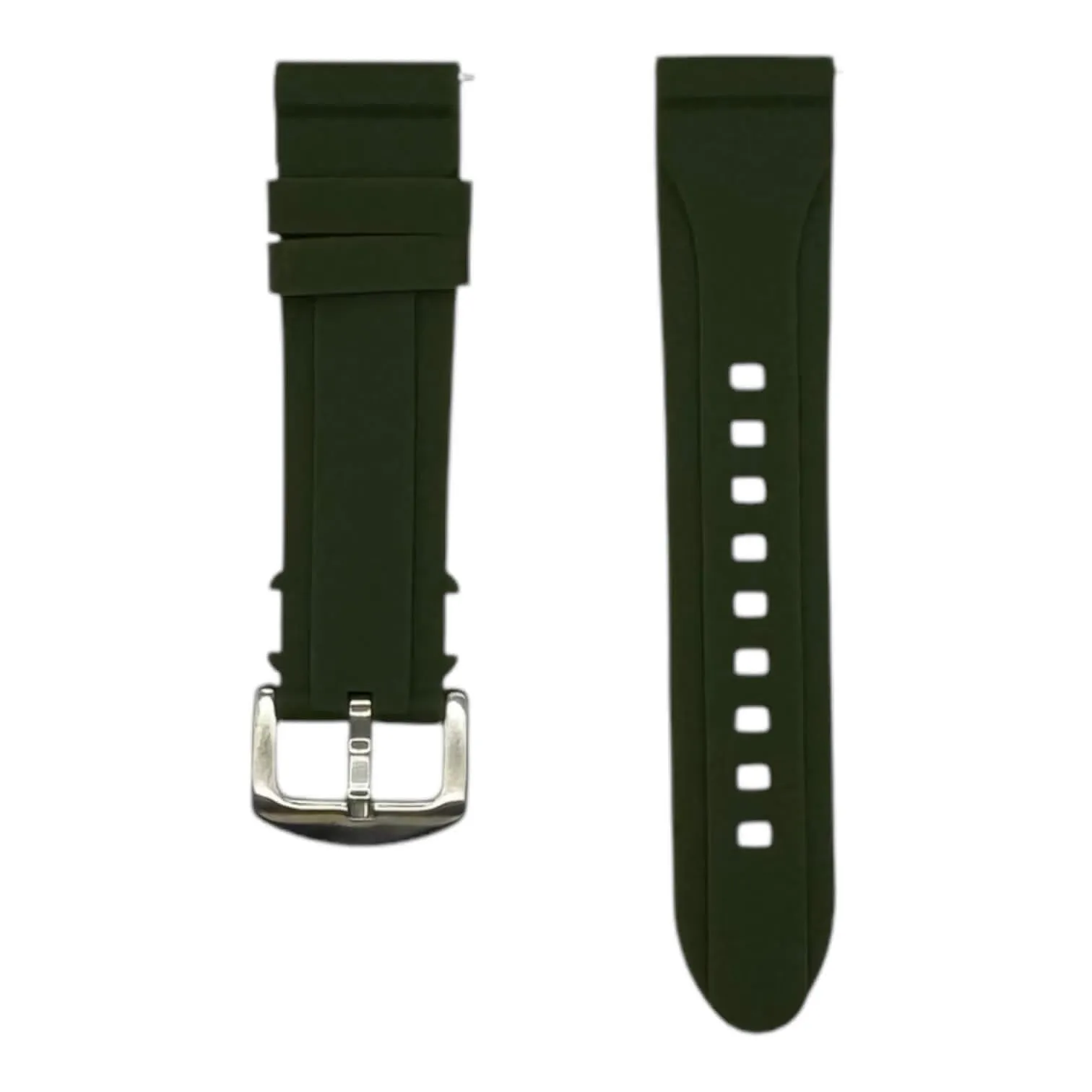 Heritage Elite Premium Silicone Watch Straps with the Brew Watch  Retrograph & 8-Bit Brew