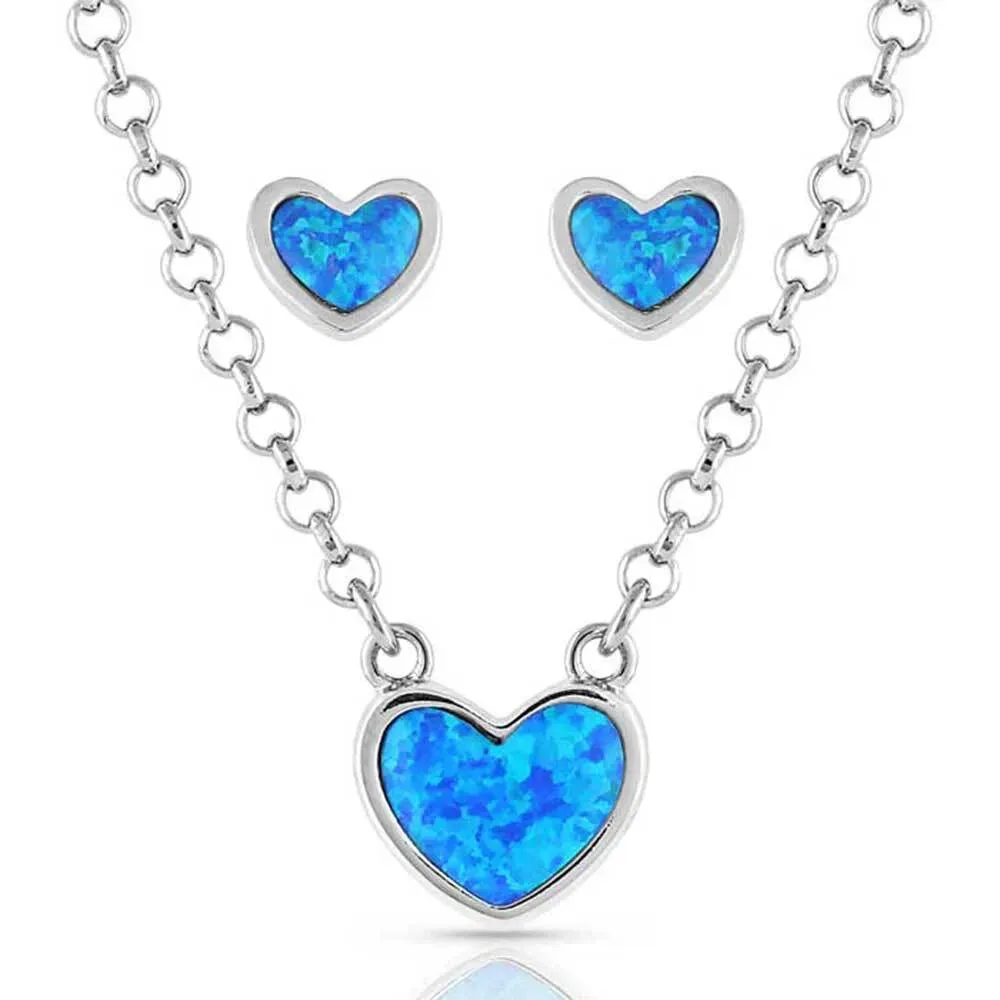 Hidden Lake Glacial Pools Jewelry Set