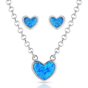 Hidden Lake Glacial Pools Jewelry Set