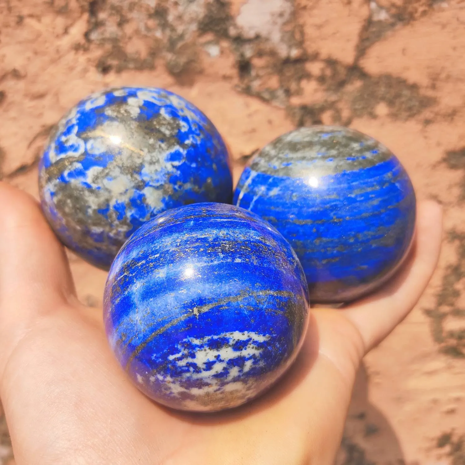 Himalayan Lapis Lazuli Crystal Sphere