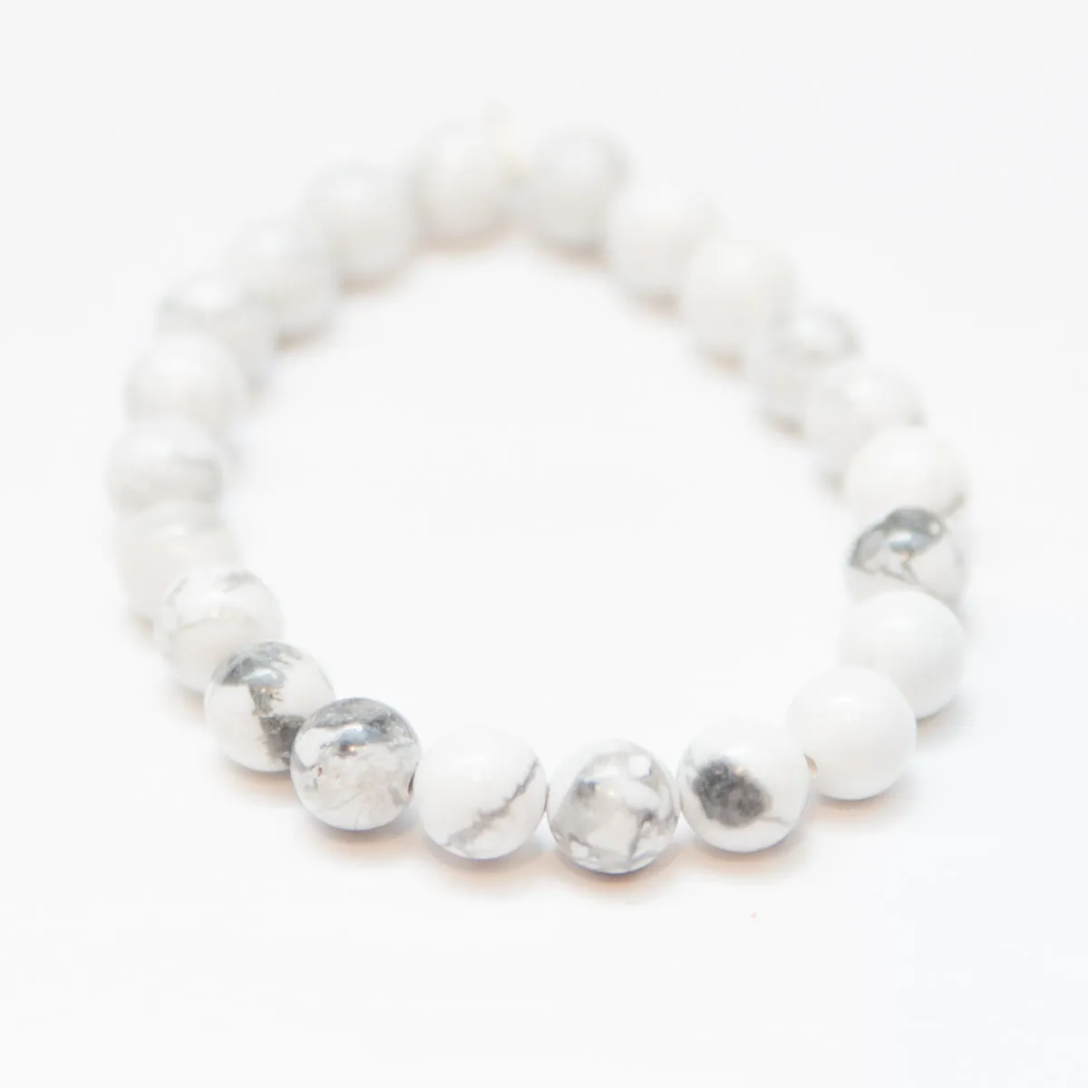 Howlite Crystal Bracelet