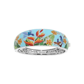 Hummingbird Sky Blue Bangle