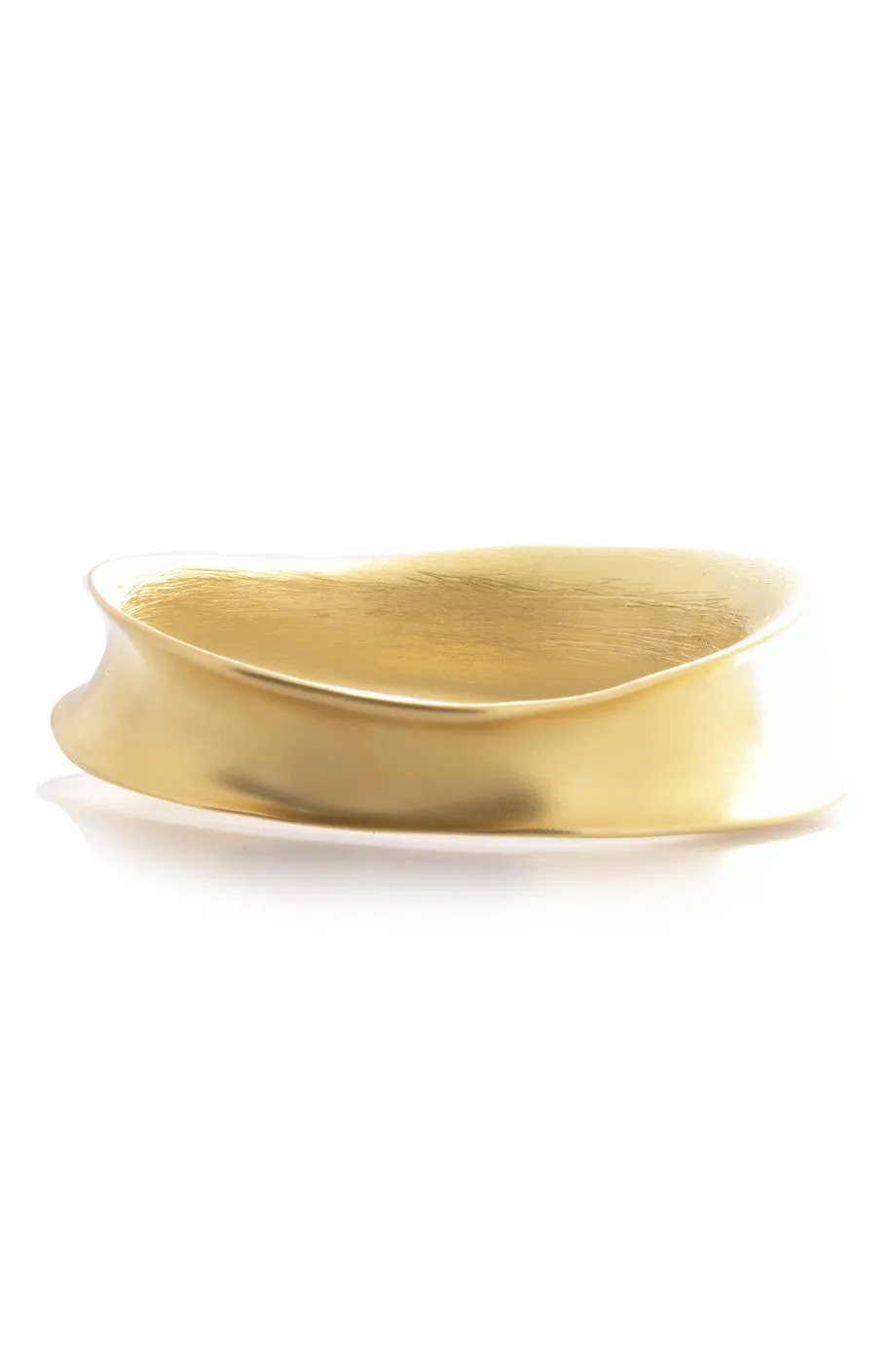 KENNETH JAY LANE ODD Shaped Gold Bracelet