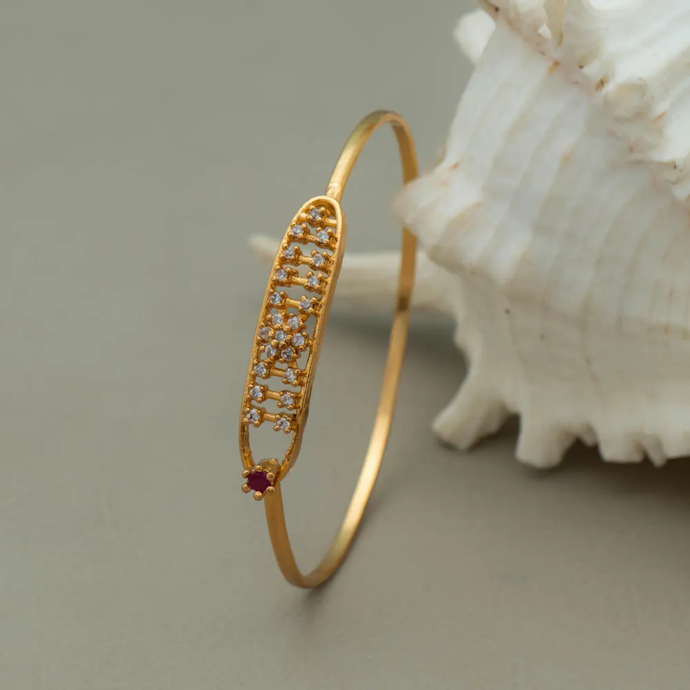 KF101241 - Gold Plated Openable Bangle