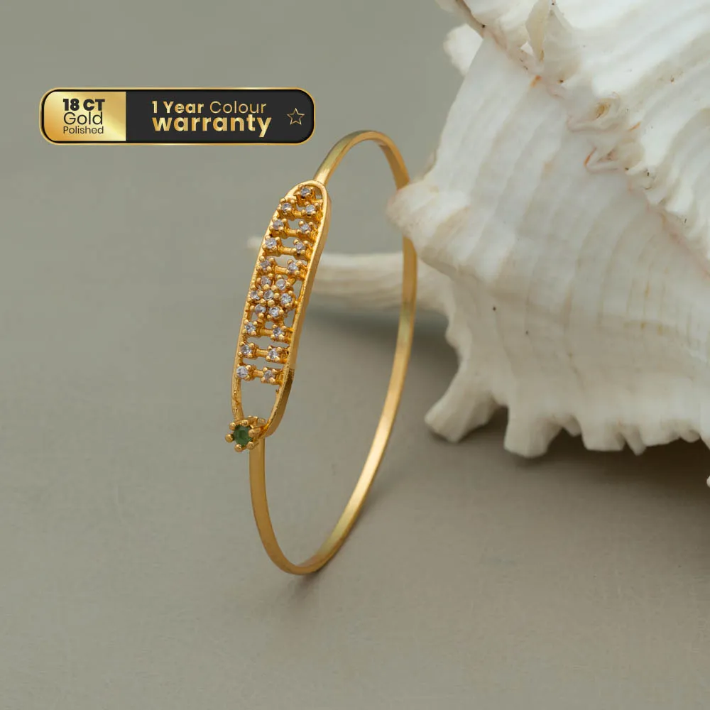 KF101241 - Gold Plated Openable Bangle