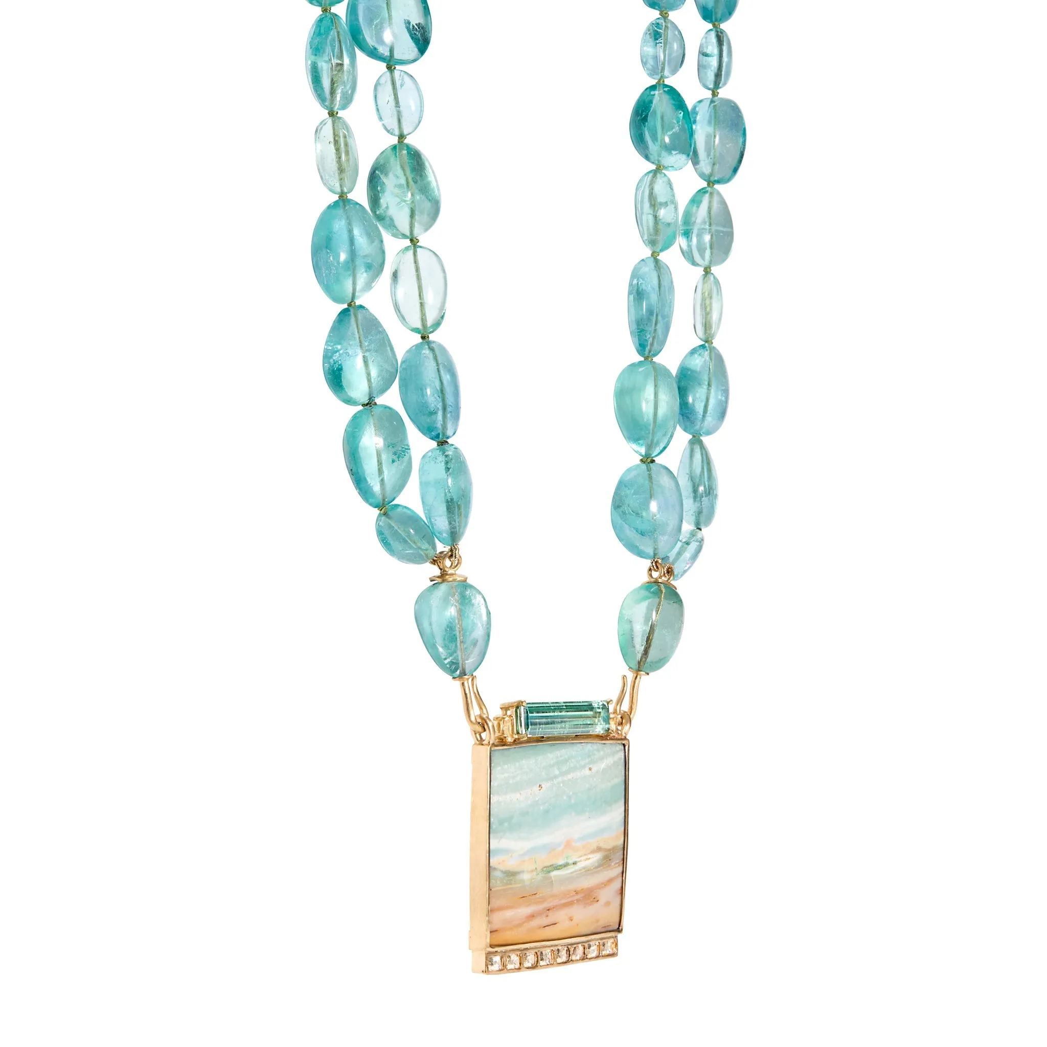 Landscape: Ocean, Sandbar Necklace