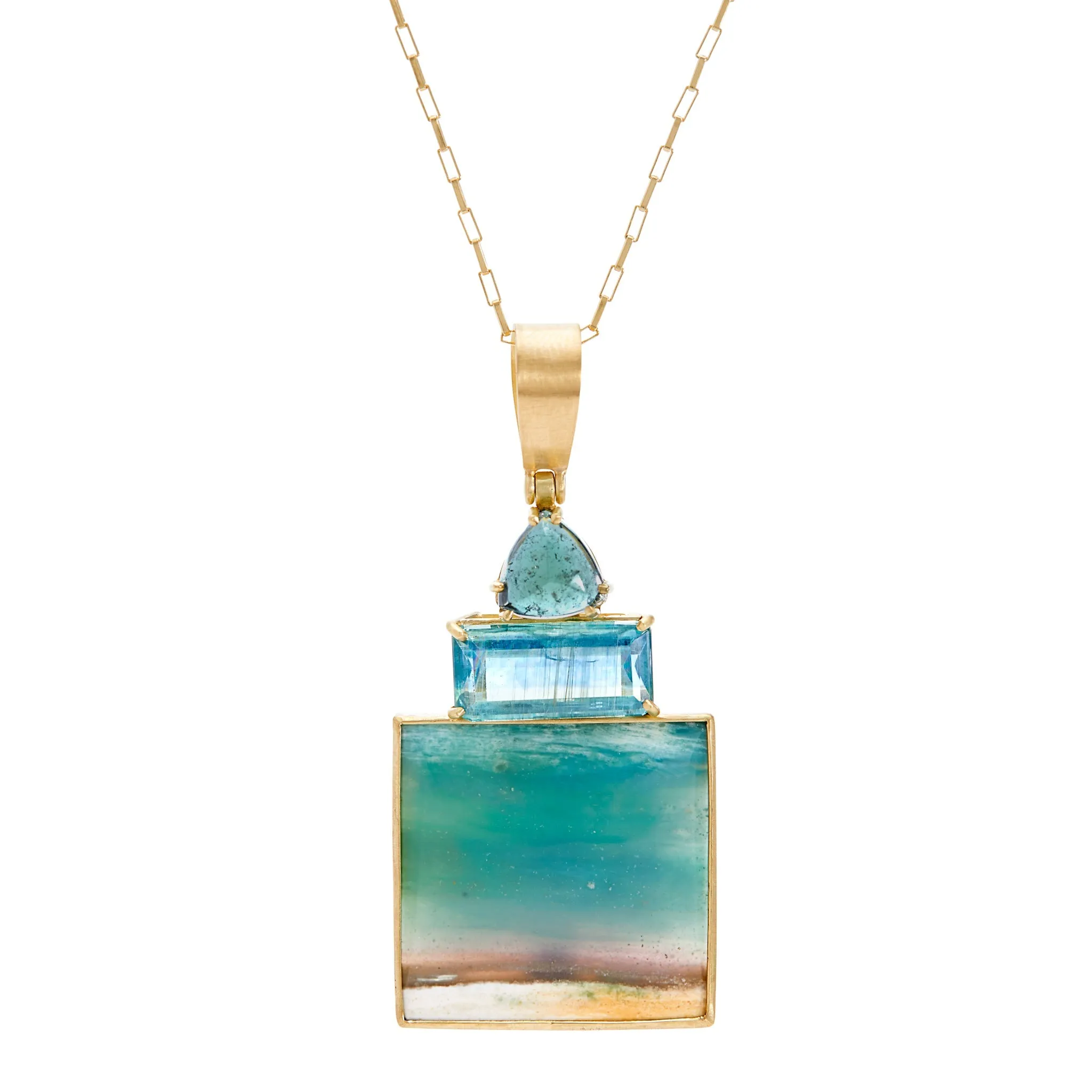 Landscape: Ocean, Storm Pendant