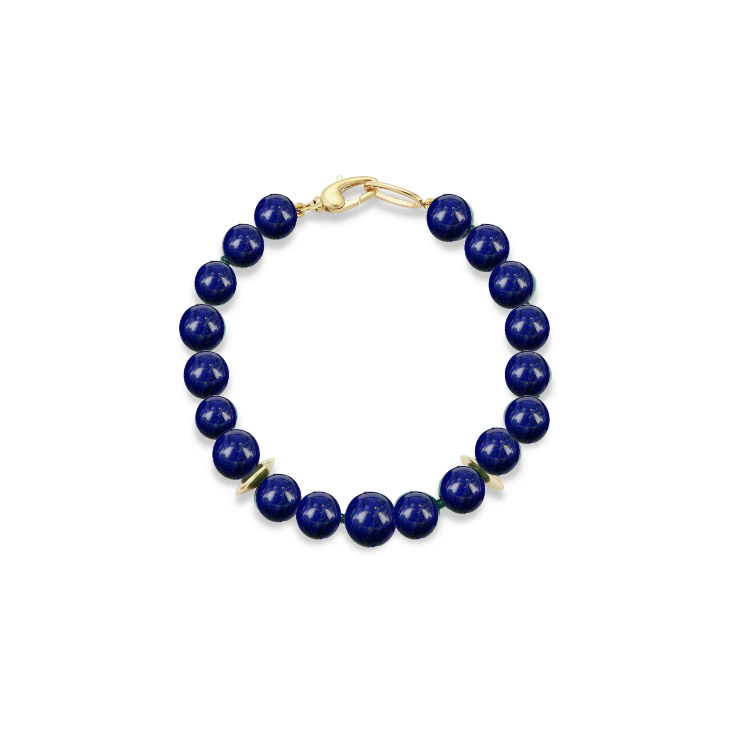 Lapis Beaded Bracelet