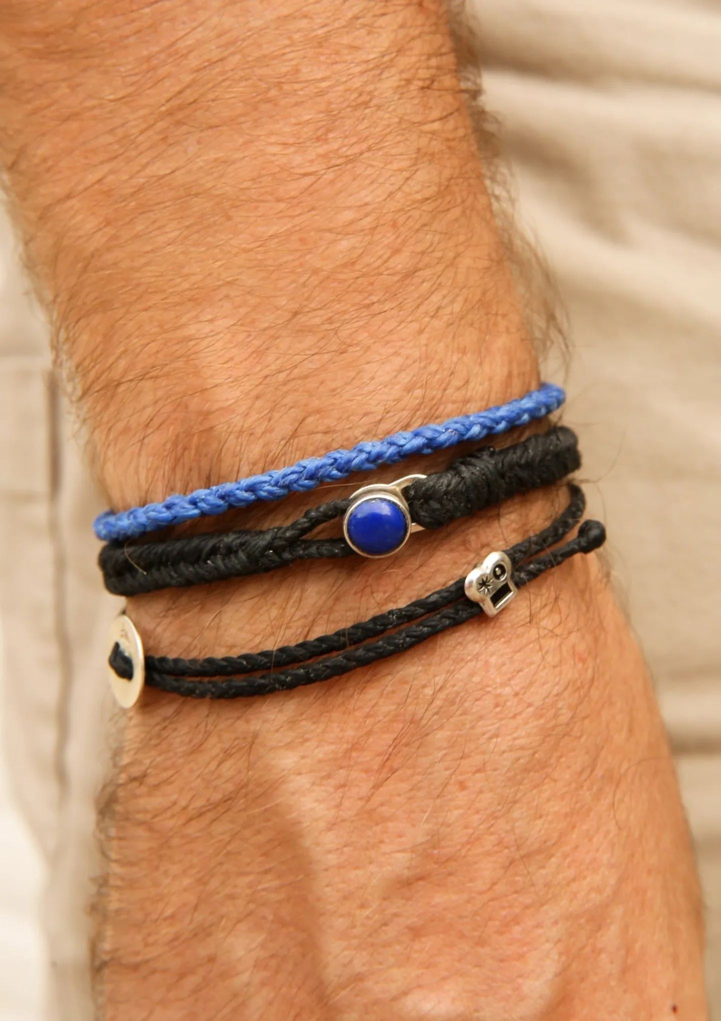 Lapis Button Fishtail in Black