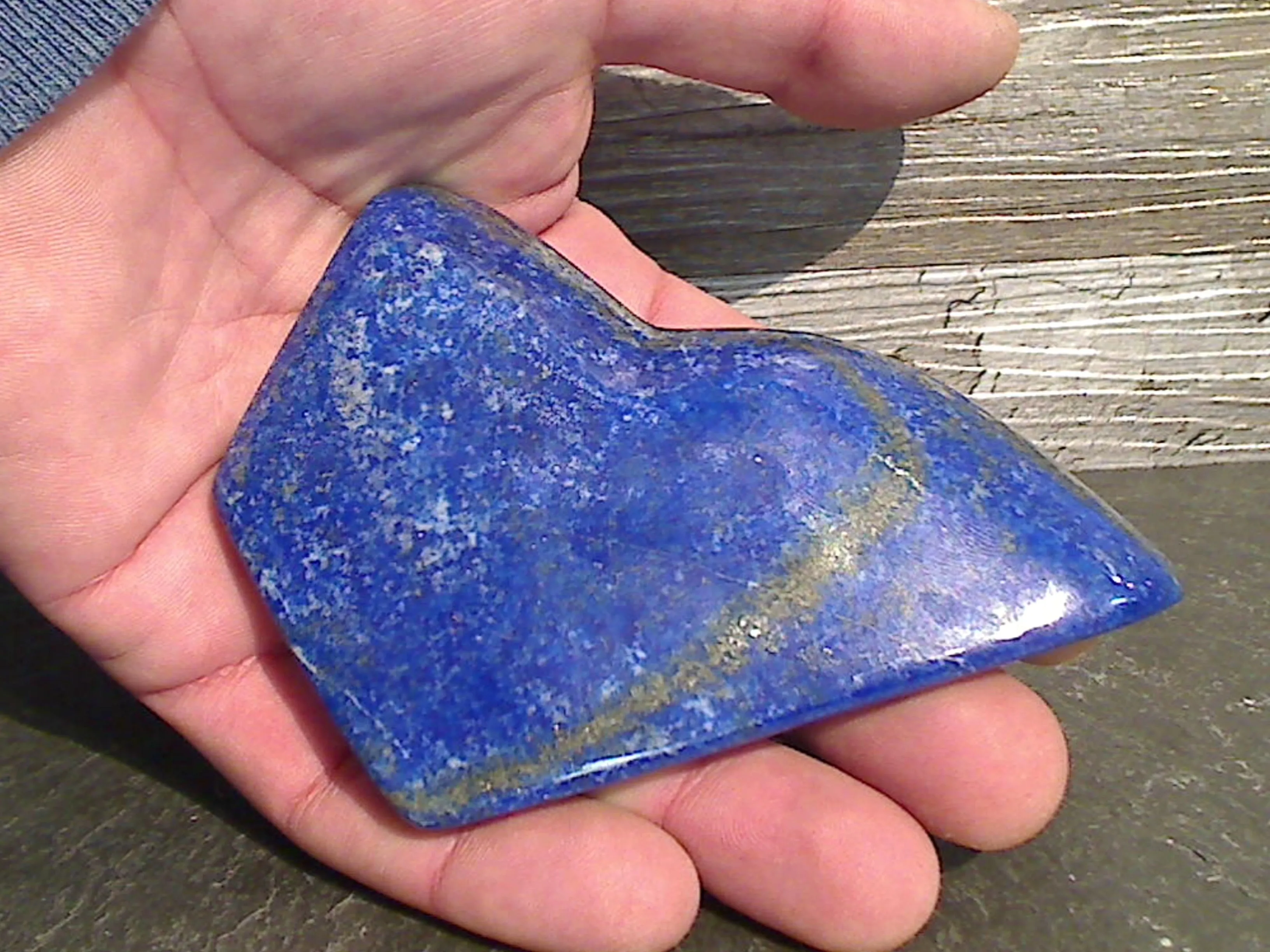 Lapis Lazuli 192g Full Polished Slab