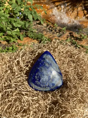 Lapis Lazuli Palm Stone