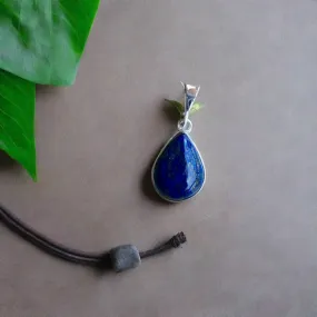 Lapis Lazuli  Pendant set in Sterling Silver