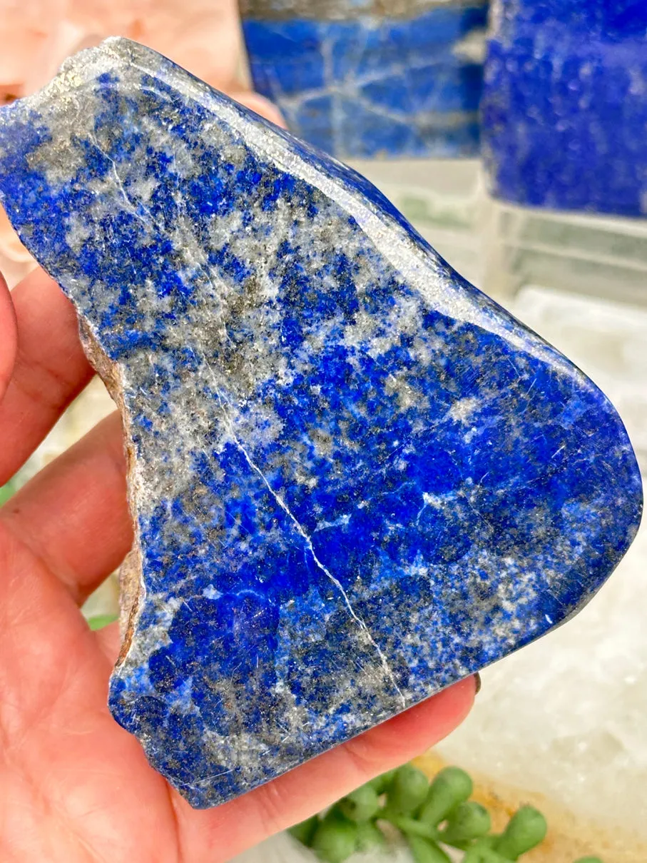 Lapis Lazuli Raw Pyrite