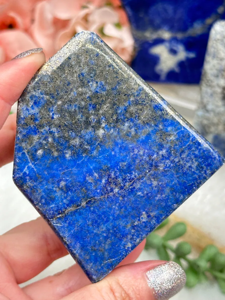 Lapis Lazuli Raw Pyrite