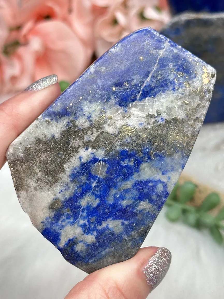 Lapis Lazuli Raw Pyrite