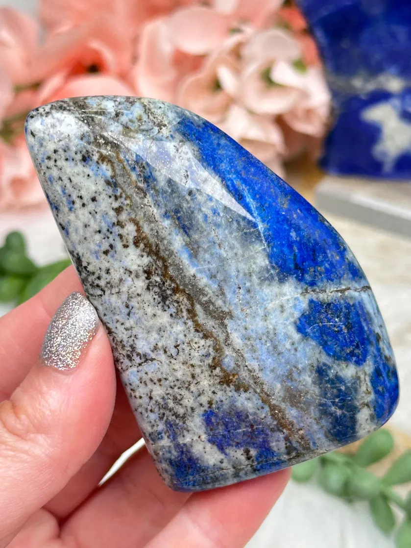 Lapis Lazuli Raw Pyrite