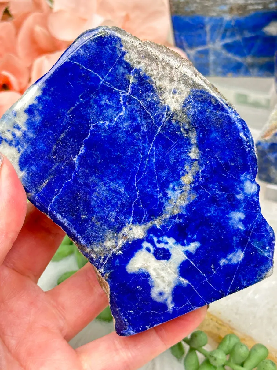 Lapis Lazuli Raw Pyrite