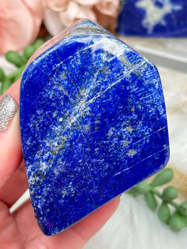 Lapis Lazuli Raw Pyrite