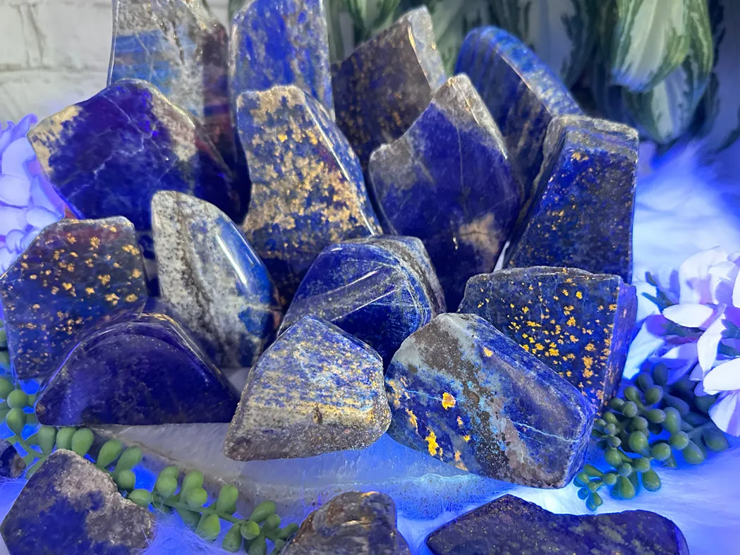 Lapis Lazuli Raw Pyrite