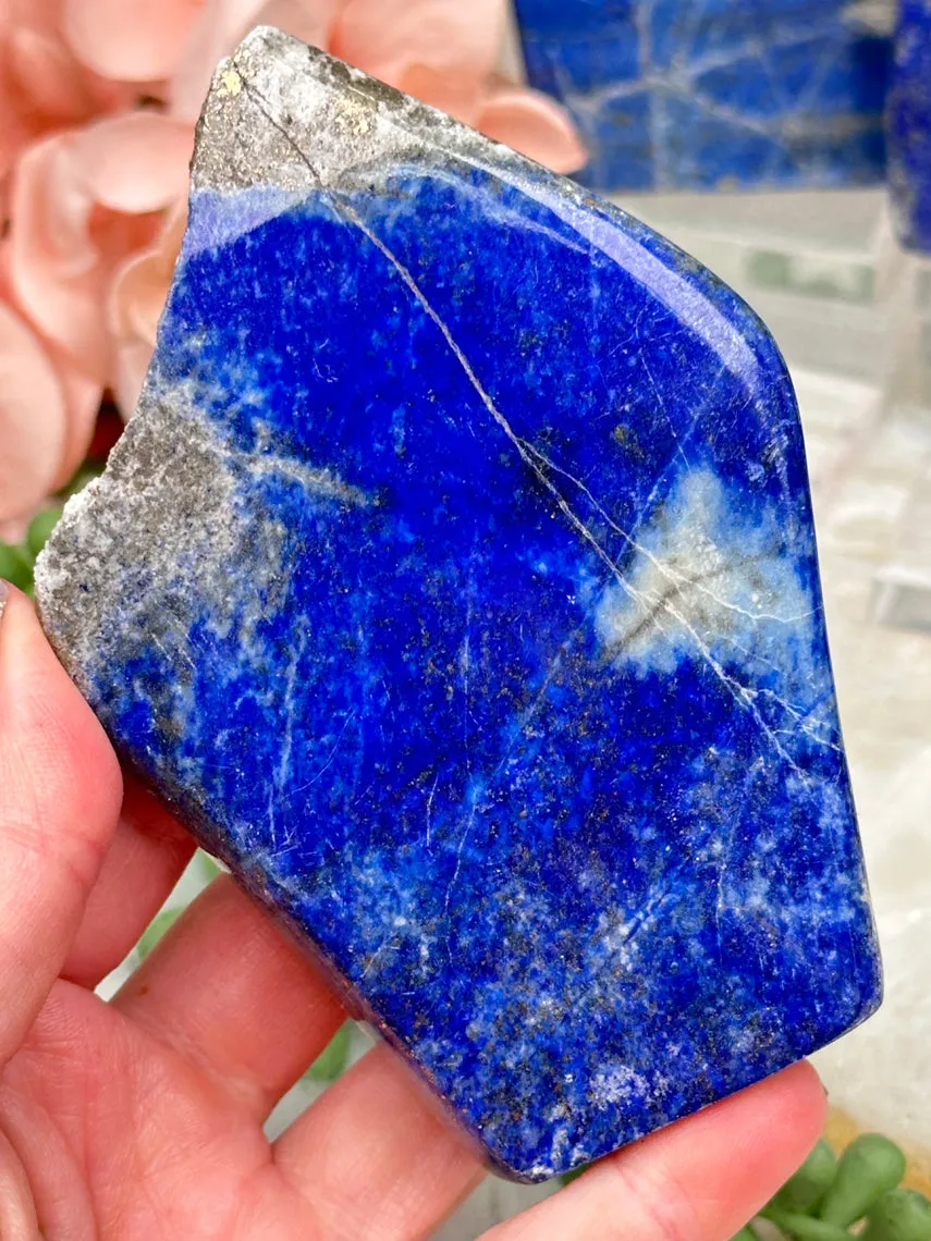 Lapis Lazuli Raw Pyrite