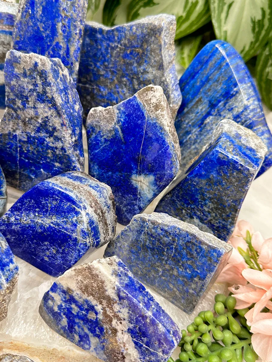 Lapis Lazuli Raw Pyrite