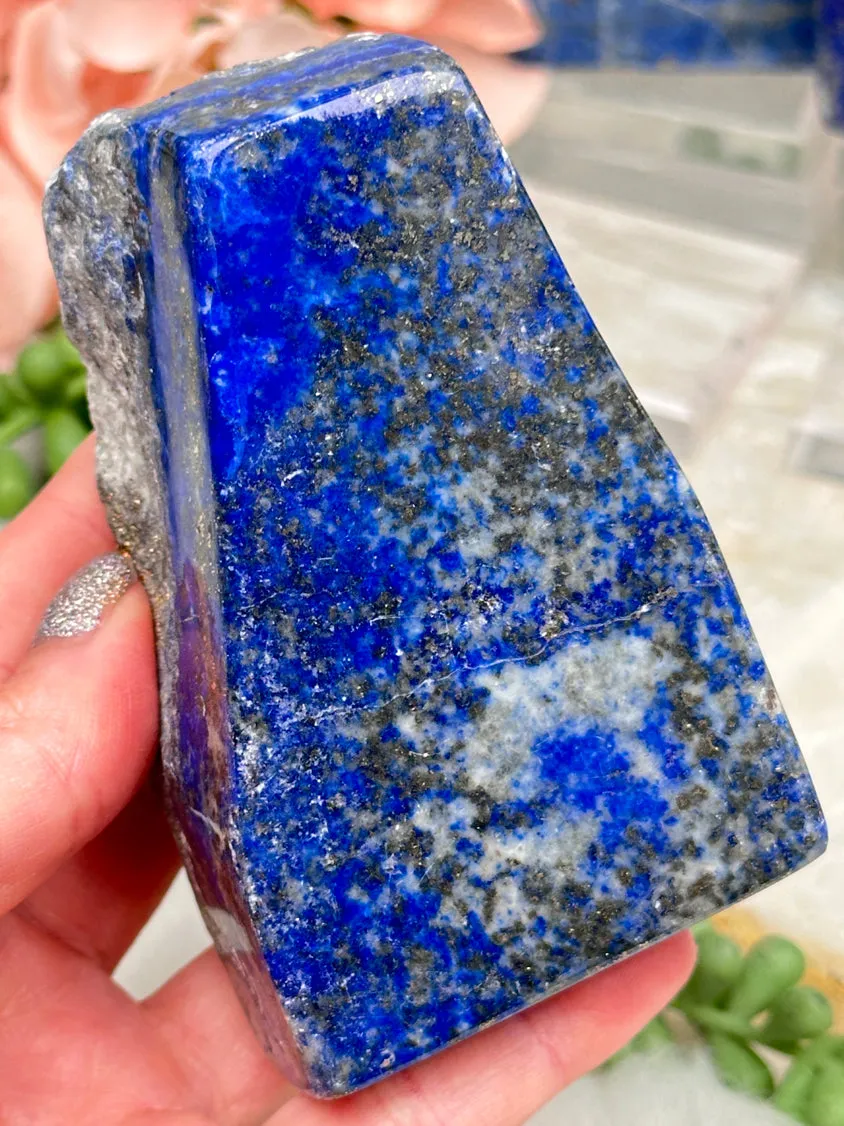 Lapis Lazuli Raw Pyrite