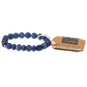 Lapis Stone Stacking Bracelet