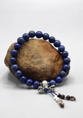 Lapislazuli Bracelet with Dorjee Guru Bead