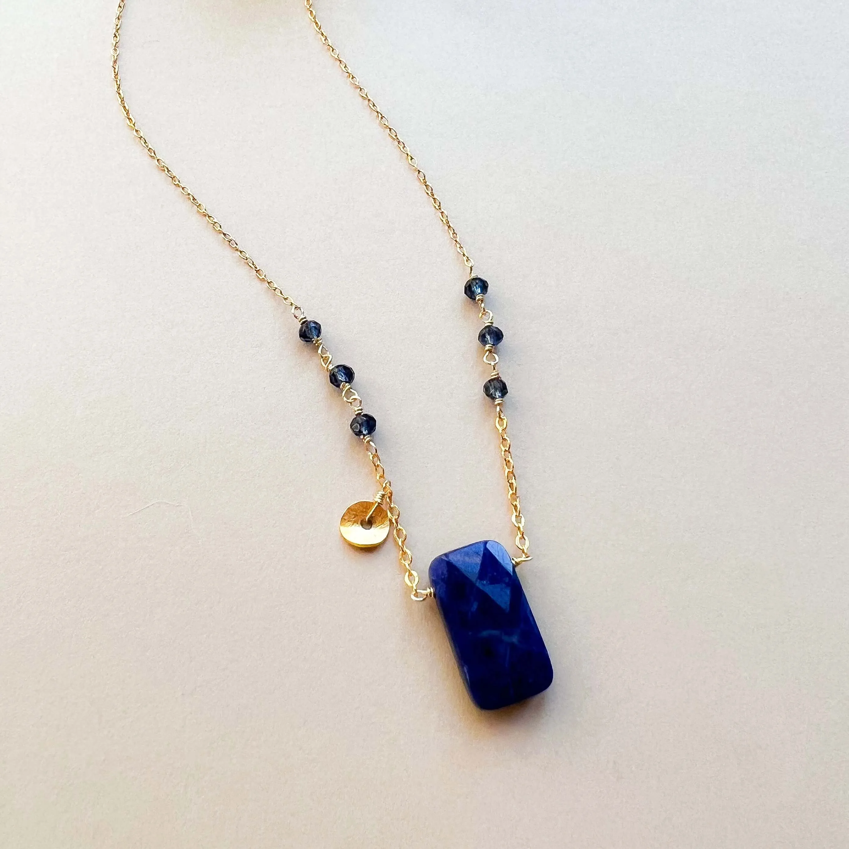 Lapiz Lazuli Rock Pendant